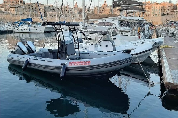 RIB Charter Malta | Rent A RIB in Malta | RIB Rental Malta - MedSail