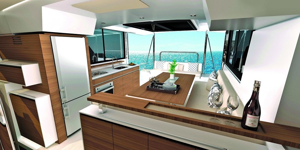 Bali Catspace - 2022 - Malta Charters - Galley